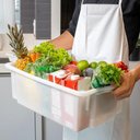 Ver imagem 3 de Kit 6 Caixas para Cozinha Empilháveis 24,5l Branco
