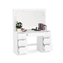 Ver imagem 6 de Penteadeira com Espelho 7 Gavetas França Politorno