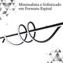 Ver imagem 3 de Pendente Horizontal Espiral Led Preto Escritorio Bet26