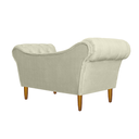 Ver imagem 3 de Namoradeira Recamier Sofá Decorativo 02 Lugares Dubai Suede Bege - Incasa Decor