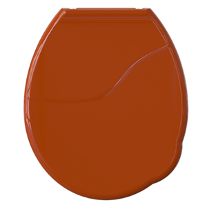 Assento Tampa para Vaso Sanitário Oval Bellart Compact Marrom Escuro Durín
