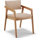 Ver imagem 1 de Cadeira para Sala de Jantar Estar Living Giorgia B04 Suede Bege - Lyam Decor