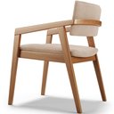 Ver imagem 6 de Cadeira para Sala de Jantar Estar Living Giorgia B04 Suede Bege - Lyam Decor