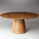 Ver imagem 3 de Mesa de Jantar Cone em Madeira Maciça 1,2m Castanho