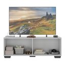 Ver imagem 4 de Rack Tv até 50 Polegadas com Espelhos 4 Portas Multimóveis Mp1083 Branco/preto