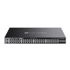 Switch Gerenciavel L3 Empilhavel de 48 Portas Poe Gigabit e 6 Slots Sfp+ de 10 Gbps Sg6654xhp Smb