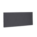 Ver imagem 1 de Cabeceira Painel Aquilla Para Cama Box Queen 160 cm Suede - D’Rossi - Cinza