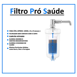 Torneira Filtro Cozinha Parede Gourmet Ducha Cromo C72 - 10