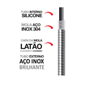 Ver mais imagens de Torneira Filtro Cozinha Parede Gourmet Ducha Cromo C72