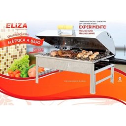 Churrasqueira Elétrica a Bafo com Tampa Portátil Inox 430 - 5