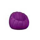 Ver imagem 4 de Poltrona Decorativa Concha Giratória Almofada Veludo Roxo - Londrilar