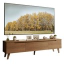 Ver imagem 2 de Rack para Tv até 80 Polegadas 180 Cm 2 Portas 1 Gaveta Rustic Nilo Madesa