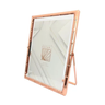Porta Retrato Metal E Vidro Moldura 15x20 Moderno Luxe rio master lmt7096 ROSÉ GOLD - 1
