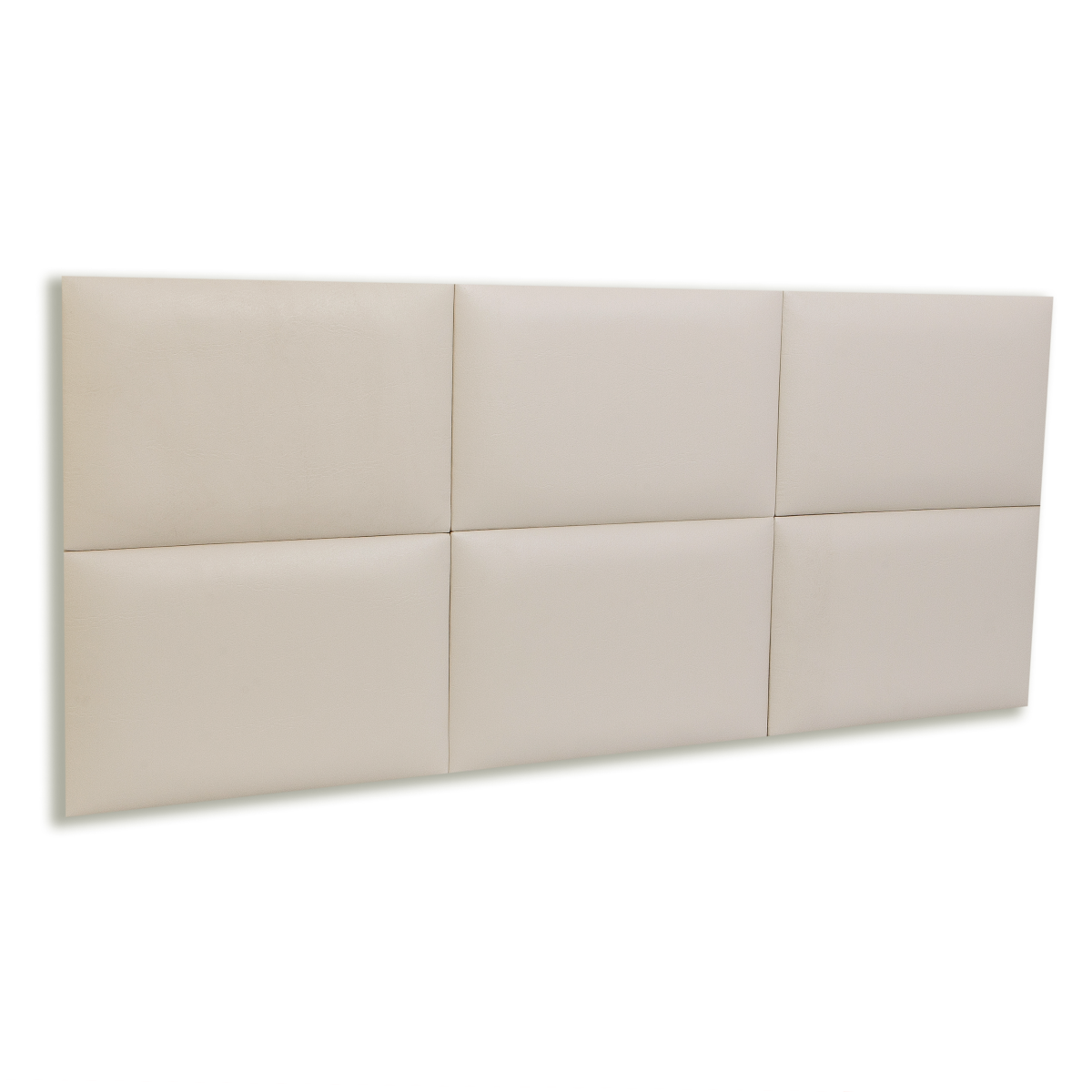 Cabeceira Casal Corino 141x60 Cama Box Modulada Retangular Marfim