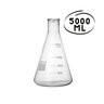 Erlenmeyer Boca Estreita:5 Litro - 1