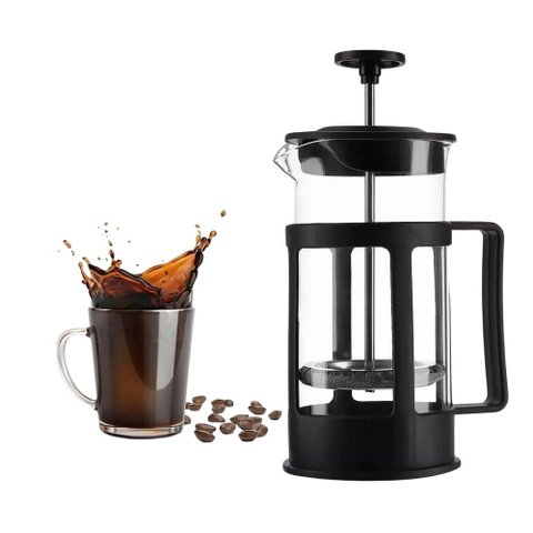 Cafeteira Francesa 600ml Prensa Francesa Preta Café Gourmet