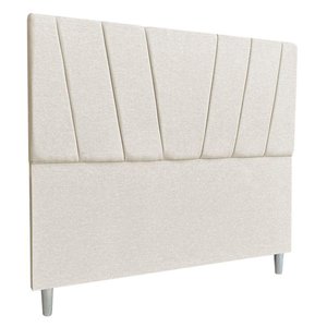Cabeceira Solteiro 0,90m Italia Linho Bege
