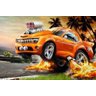 Painel de Festa Hot Wheels #03 - 150x100 - 1