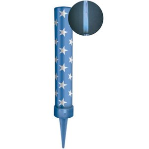 Vela Vulcão Azul Chama Colorida - 1 Un