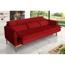 Ver imagem 3 de Sofá Cama Rivieira 2.00m - Vermelho