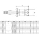 Ver imagem 4 de Porta Pinças Modelo Iso50 - Er32 - 160 - Din 2080