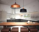 Ver imagem 2 de LUMINÁRIA PENDENTE DETROIT MED 1 LAMP E27 PRETO/COBRE - 3158 PT/CB