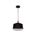 Ver imagem 1 de LUMINÁRIA PENDENTE DETROIT MED 1 LAMP E27 PRETO/COBRE - 3158 PT/CB