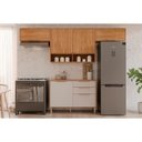 Ver imagem 1 de Cozinha Modulada MGM 4 Peças Divina CZ607 Cinamomo/Off White