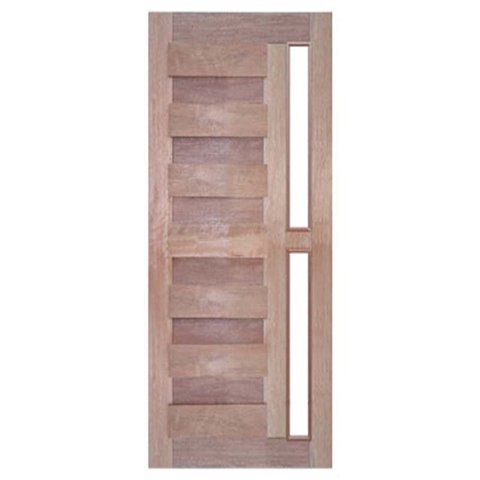 Porta de Madeira Maciça Espanhola para Vidro Casmavi de Cedro Arana - 2.10 (A) X 0.72 (L)