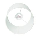 Ver imagem 3 de Cúpula Clássica de Abajur Luminária 15x18x18cm Tecido Algodão Soquete Nacional Ref 86