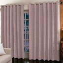 Ver imagem 1 de Cortina Jacquard 3,00 x 2,30 para sala/quarto | Admirare - Rosê