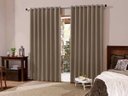 Ver imagem 1 de Cortina Blackout Tecido 3x2,3 Sala/Quarto - Bege Escuro