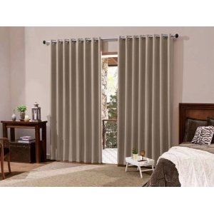 Cortina Blackout Tecido 3x2,3 Sala/Quarto - Bege Claro