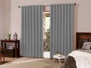 Ver imagem 1 de Cortina Blackout Tecido 3x2,3 Sala/Quarto - Cinza