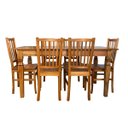Ver imagem 2 de Mesa de Jantar com 6 Cadeiras Madeira Maciça Imperdível Hj Móveis
