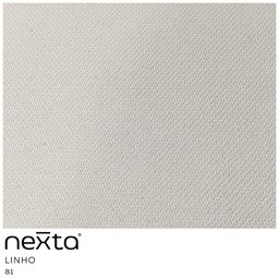 Sofá Curvo 03 Lugares 180cm Braço Esquerdo Thommy Pés Ouro Fosco Linho Off White - Nexta Casa - 3