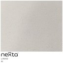 Ver imagem 3 de Sofá Curvo 03 Lugares 180cm Braço Esquerdo Thommy Pés Ouro Fosco Linho Off White - Nexta Casa