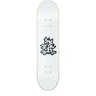 Shape de skate Wood Ligth Colors Branco - 1