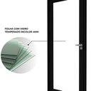 Ver imagem 4 de Porta de Alumínio de Giro com Vidro Temperado 215x90cm Lucasa Eccellente