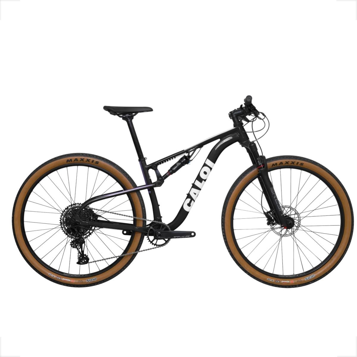 Bicicleta Aro 29 Caloi Elite Fs Alumínio Full Sram 12 Rockshox Reba:preto/g - 2