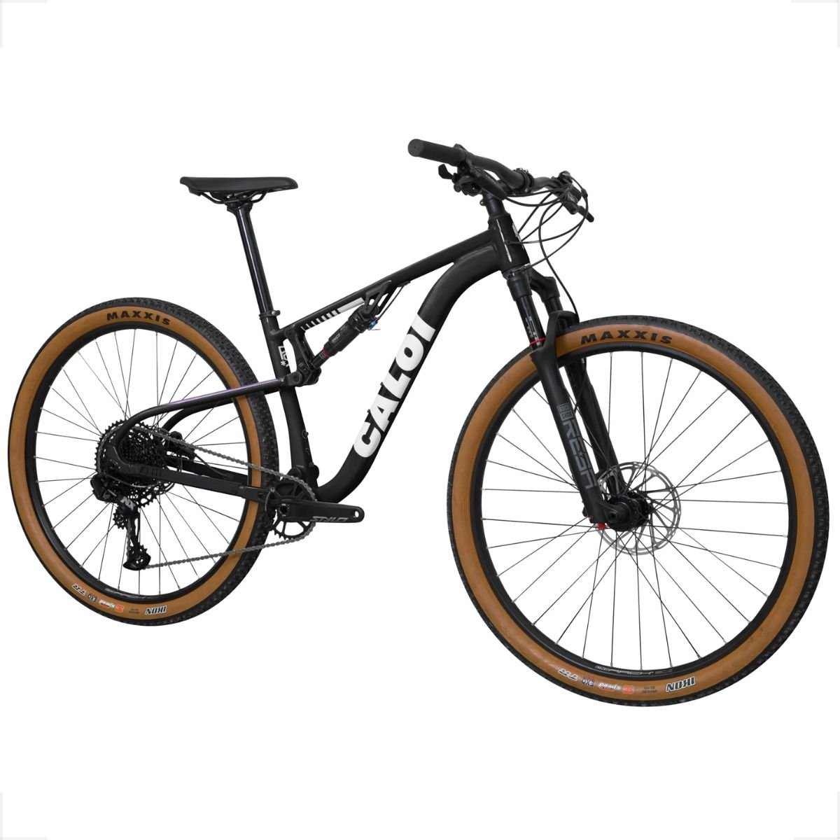 Bicicleta Aro 29 Caloi Elite Fs Alumínio Full Sram 12 Rockshox Reba:preto/g