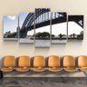 Quadro Decorativo Ponte Baia Sydney Australia Paisagem Rio - 2