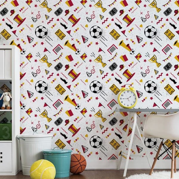 Conjunto de 2 tapetes de porta, futebol futebol esporte abstrato