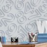 Papel de Parede Numeros Matematica Infantil Criança 3m - 2