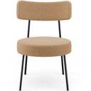 Ver imagem 6 de Kit 02 Poltronas Decorativas Para Sala De Estar Base Fixa Londres L02 Bouclê Mostarda - Lyam Lyam De