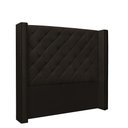 Ver imagem 1 de Cabeceira Vicenza Para Cama Box Solteiro 90 cm Corino Marrom - D’Rossi
