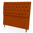 Ver imagem 4 de Cabeceira Estofada com Capitonê para Cama de Casal 160 Mirage Suede