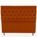 Ver imagem 1 de Cabeceira Estofada com Capitonê para Cama de Casal 160 Mirage Suede
