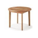 Ver imagem 1 de Mesa em Madeira Maciça Redonda 90cm Primavera Bege