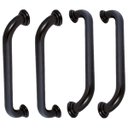 Ver imagem 1 de Alça de Apoio 50cm Barra Aço Inox Kit 4 Unidades Cadeirante Idoso Deficiente Banheiro Box Quarto Cor